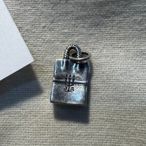 James Avery shopping bag charm.  Brand new uncut.
